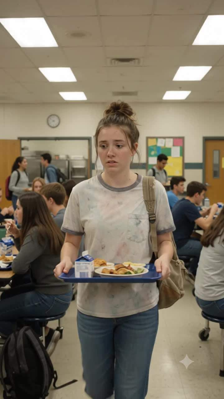 I still cringe about what spilled out of my backpack in the cafeteria.