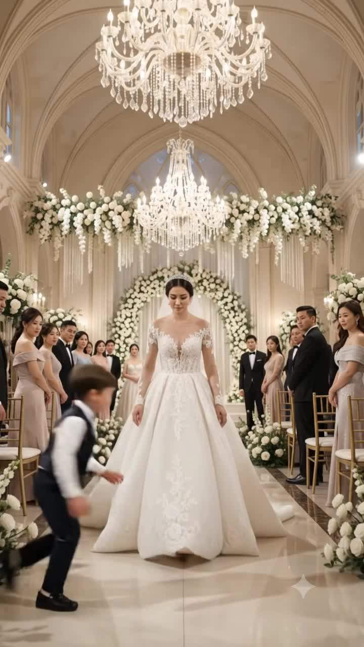 Socialite Bride's Lavish Wedding Shattered: Flower Boy's Slip Reveals Her Shocking Double Life