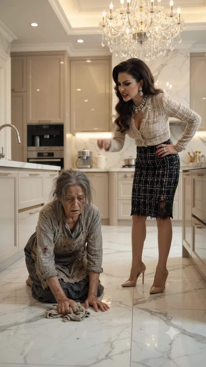 Billionaire's Wife Caught: Luxury Kitchen Explodes As Stepmom's Hidden Dynasty Secret Unveiled.