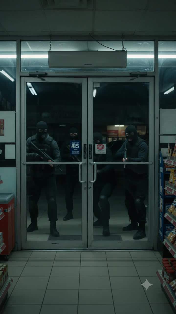 Masked Robber's Mid-Heist Freeze: A Pendant, a Five-Year-Old Secret, and a Revenge He Never Expected Ignited a Brutal Confrontation.
