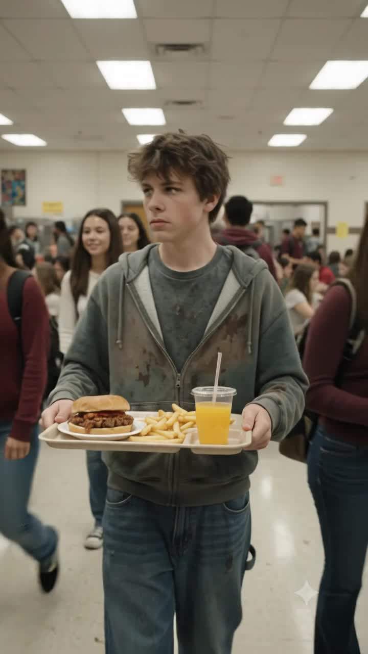 The day my 'friend's' foot became a tripping hazard in the cafeteria