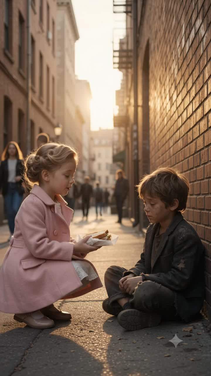 Millionaire Mom's Perfect Life Unravels as Homeless Child Exposes Hidden Shame in Public Alley!