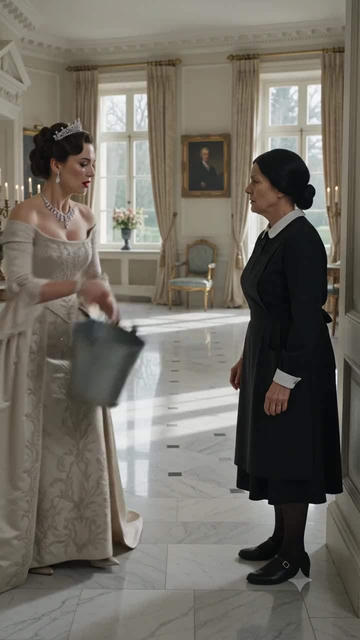 Maid's Unmasking: Aristocratic Scandal Rips Through Manor, Revealing Family Secrets and a Stolen Hidden Identity!