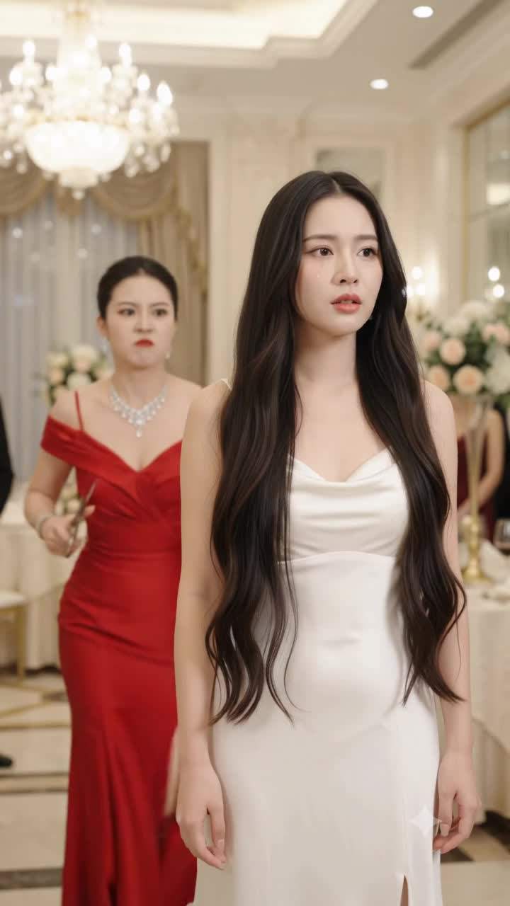 Her Billionaire Fiancé Watched In Horror As Her Hair Was Cut At The Gala – What It Revealed About Her Hidden Identity Changed Everything.