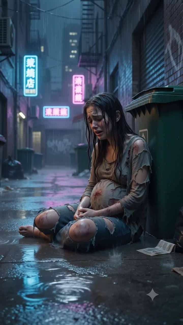 Pregnant Woman’s Despair Ends With Mysterious Flash in Alley: An Urban Fantasy Prophecy and Miraculous Intervention Unfolds