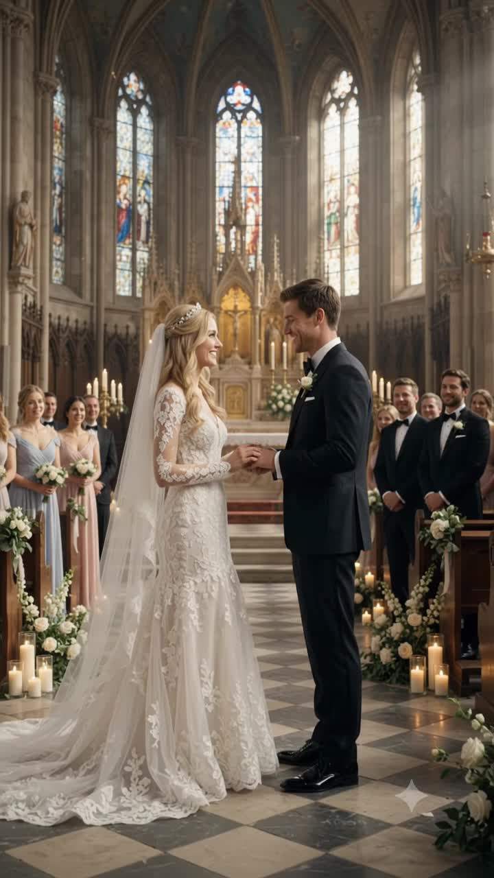 Bride Vanishes at Altar: Ancient Curse Turns Lady Isolde Into White Kitten Mid-Vows in Shocking Fantasy Wedding Drama!