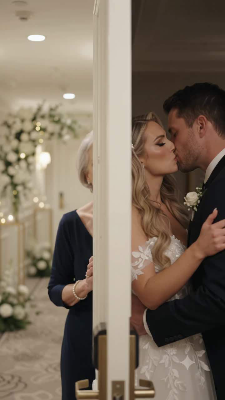 Mother-in-Law Catches Bride Kissing Stranger at Wedding, But The Groom's Dark Secret Was Far Worse