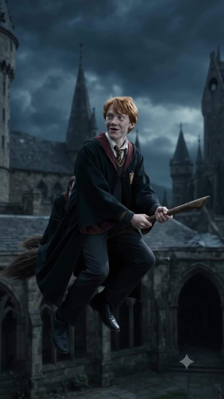 Hogwarts Student Horrifically Inflates Mid-Air After Weasley's Desperate Potion Attack – A Dark Magic Conspiracy Unveiled? #HogwartsMystery #DarkMagic #MagicalScandal
