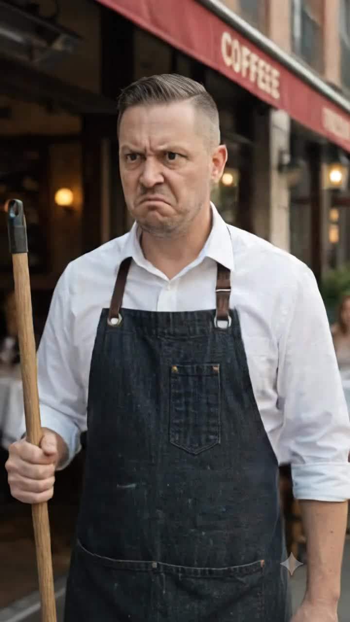 Waiter's Cruel Act Against 'Stray Dog' at Luxury Restaurant Triggers Furious Confrontation, Revealing Shocking Truth About Wealthy Owner's Secret
