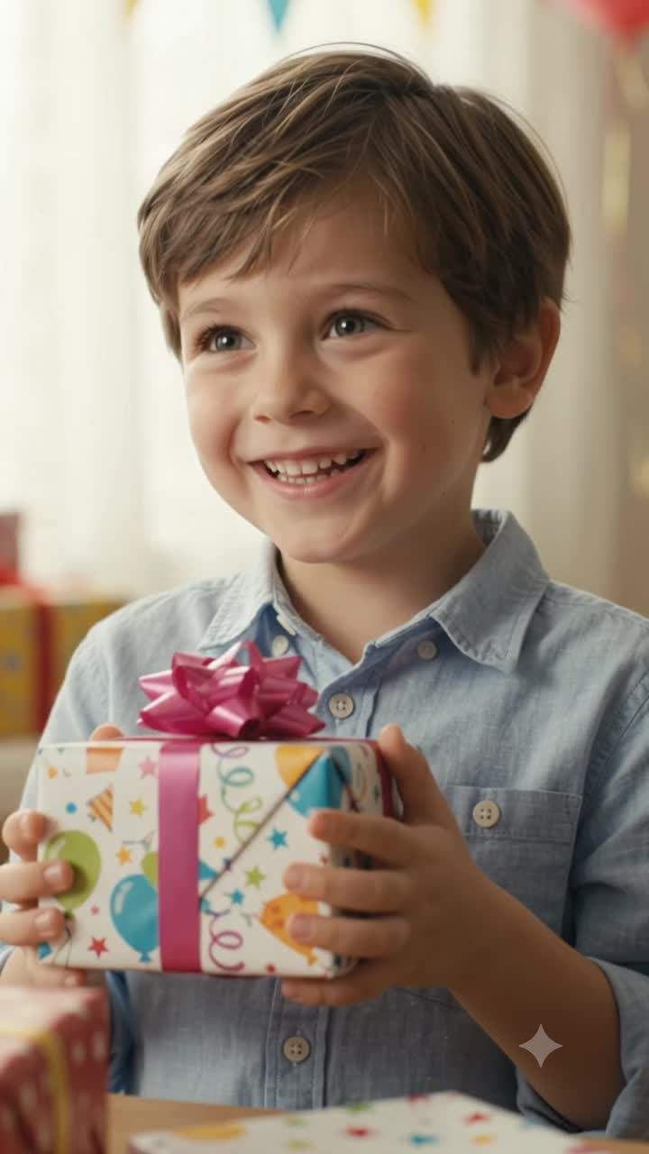 My sister told my son his dad isn't real, at his 7th birthday party.