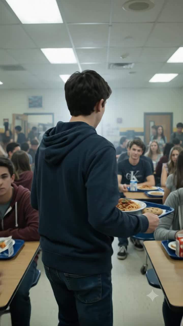 I still hear the clatter of my lunch tray in the cafeteria.