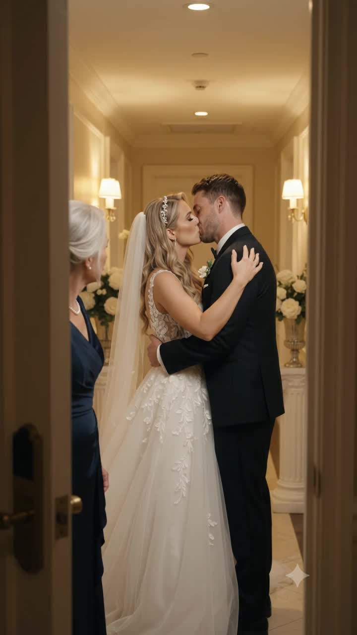 Mother Caught Bride In Secret Embrace With Another Man, But Her Son Knew The Real Betrayal Was Worse Than A Wedding Day Kiss And Involved Their Family Fortune.