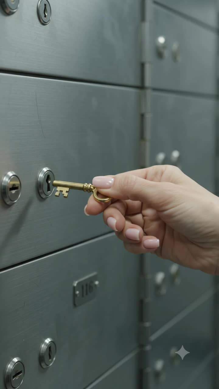Inside his safe deposit box, I found his secret second marriage certificate to another woman.