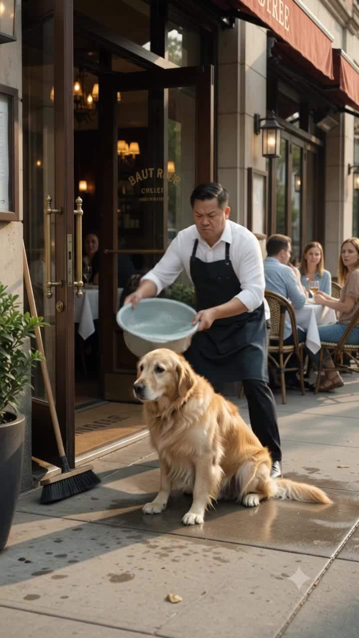 Kind Woman Defends 'Stray' Dog, Unknowingly Triggers Millionaire's Rage: A Restaurant Drama With an Unexpected Rescue!