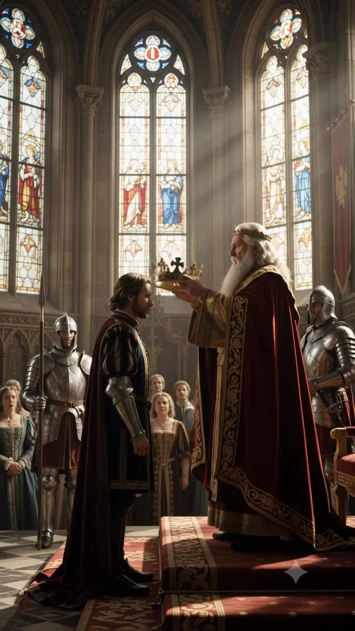 Ancient Crown Flies From Prince, Magically Crowns Forgotten Maid at Royal Coronation: A Fantasy Epic!