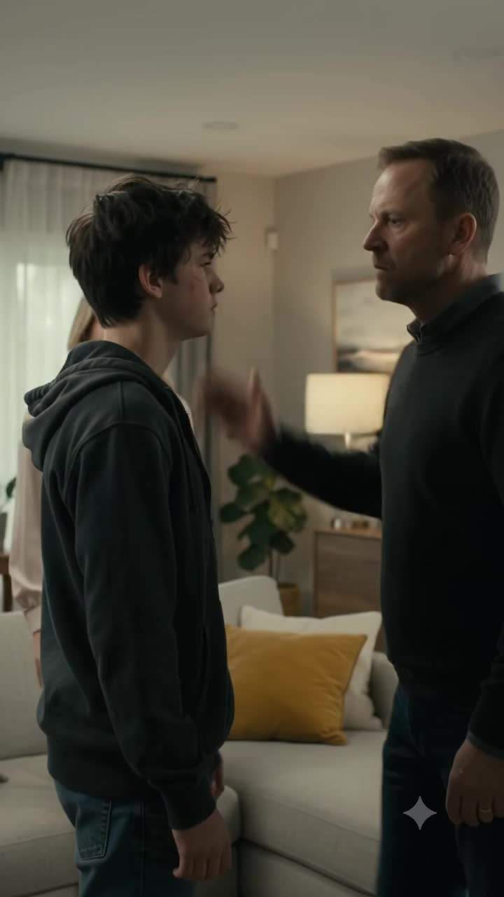 After a Violent Living Room Altercation, a Teenager Discovers the Shocking Truth Behind His Secret Inheritance and Biological Father