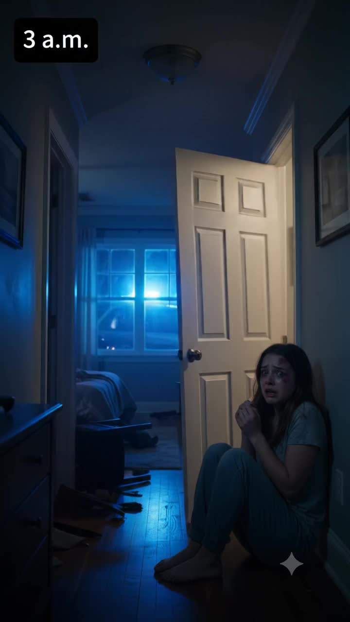 3 A.M. Family Betrayal: Father Smiles As Son Drags Daughter Into Hallway, Unaware Hidden Camera Evidence Is Streaming Live To Police Raid