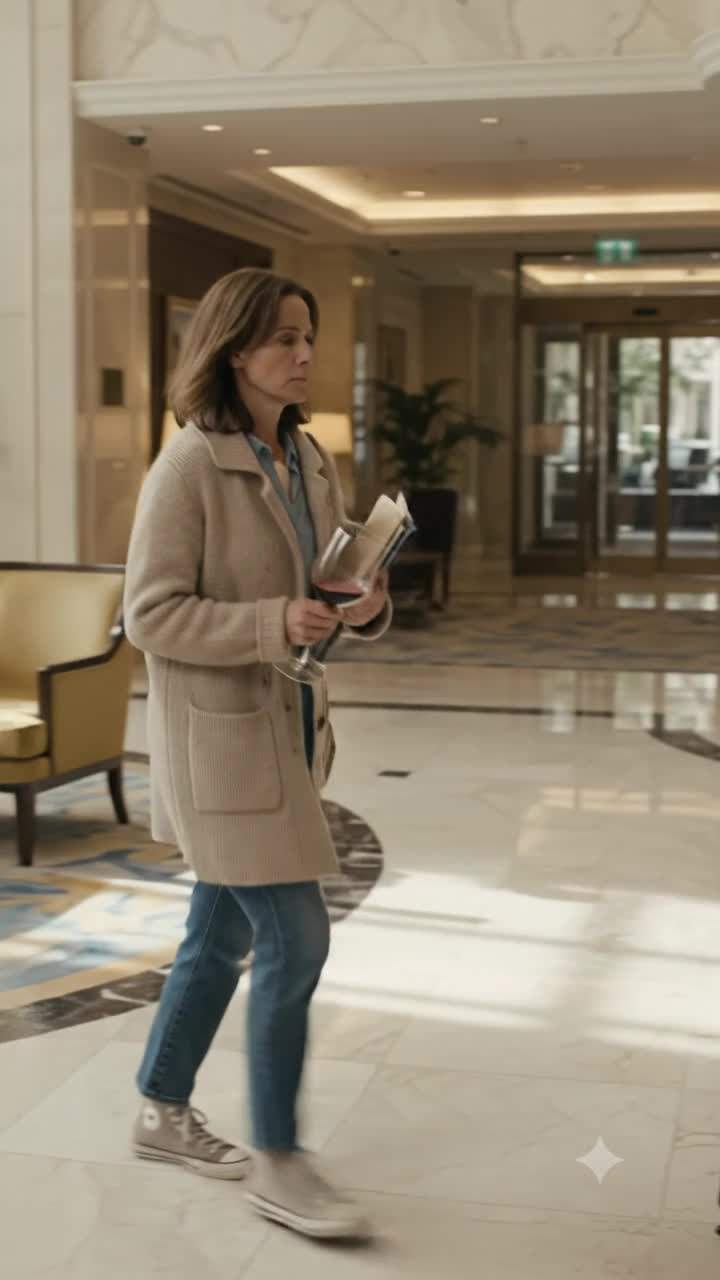Arrogant Socialite Humiliates Plain Woman In Luxury Hotel Lobby, Unaware She Is The Hotel Chairman Executing A Secret Audit