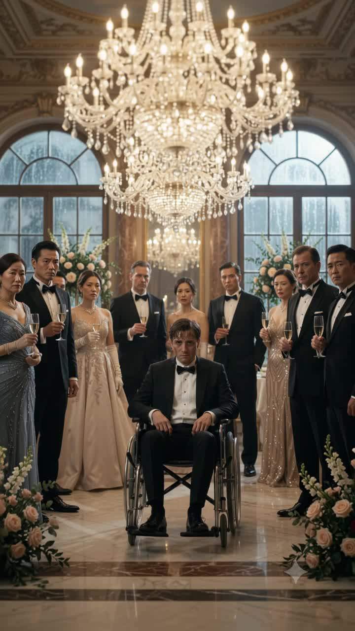 Billionaire Heiress Stands Up From Wheelchair After Poor Boy Exposes Tragic Family Inheritance Betrayal At Gala