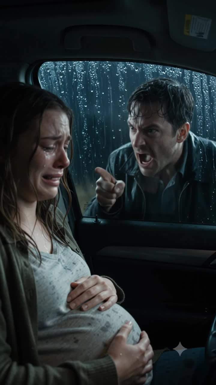 He Threw His Pregnant Wife Out of the Car in a Freezing Blizzard, But the Secret Hidden in Her Ultrasound Photo Changed Everything