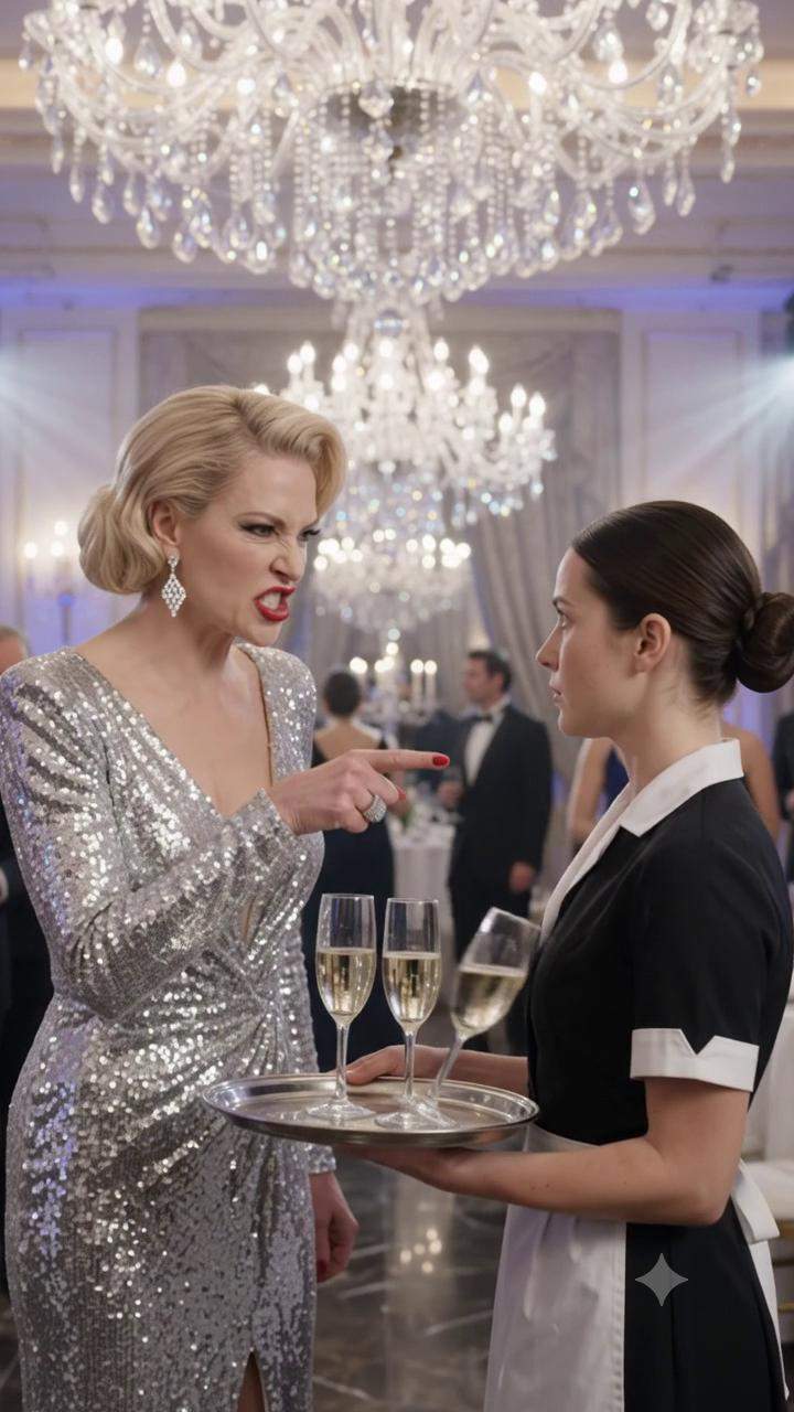 The Waitress's Shocking Royal Reveal: An Elite Gala Explodes With Dynasty Secrets And Palace Scandal.