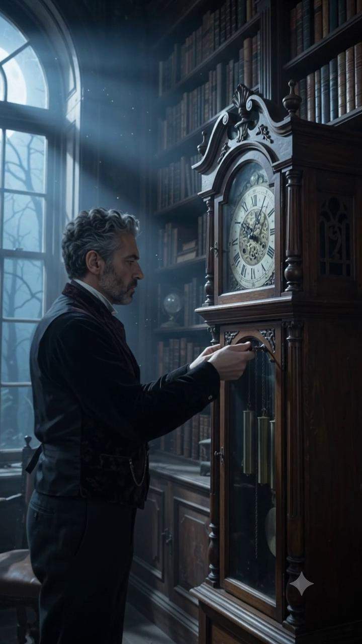Desperate Victorian Father Finds 13th Hour Portal: What The Grandfather Clock Unleashed To Bring Back His Daughter Will Chill You.