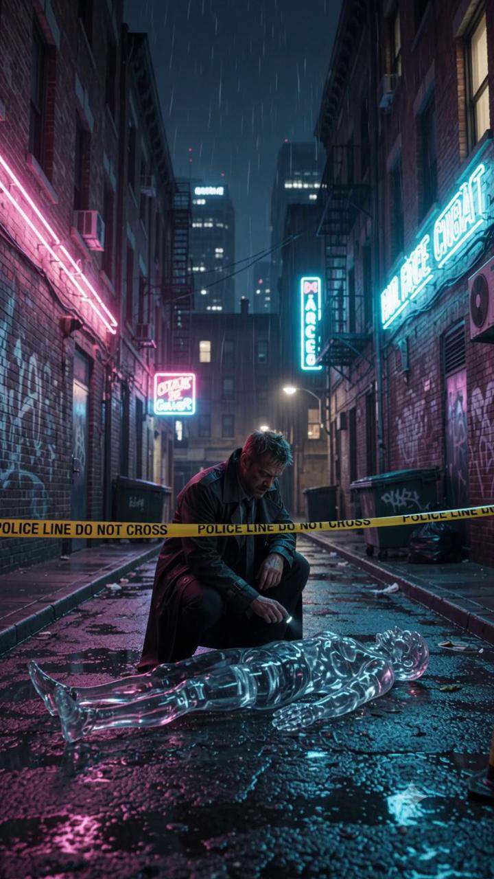 Glass Victim's Terrified Eyes Reveal Ancient Magic Conspiracy: Urban Fantasy Detective Unearths City's Darkest Secret in This Gripping Supernatural Thriller.