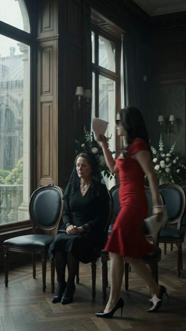 Billionaire's Funeral Explodes: Mistress Demands Inheritance, Widow's Smile Hides Twisted Revenge Fortune