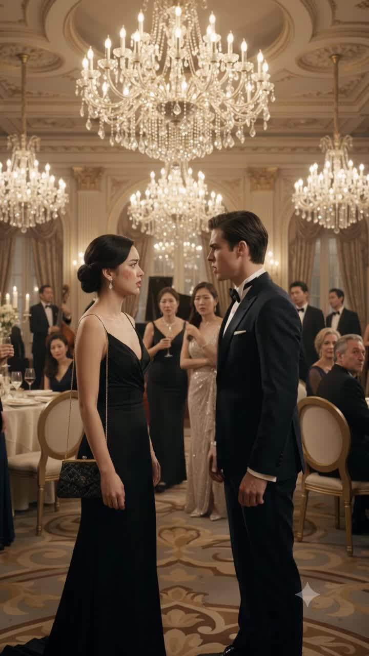 Billionaire Heir Publicly Slaps Heiress At Gala, Unaware Her 