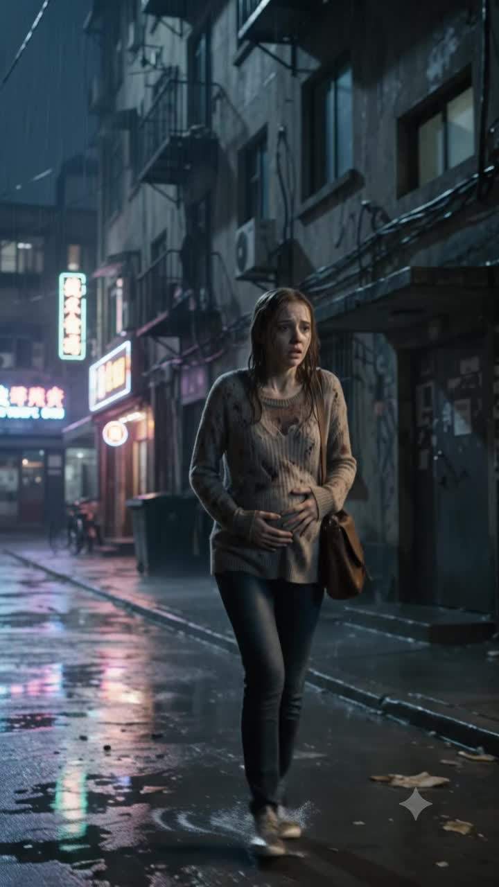 Rainy Night Terror: Pregnant Woman's Bag Spills, Billionaire Uncovers Shocking DNA Test Revealing Dark Family Secret and Corporate Conspiracy.