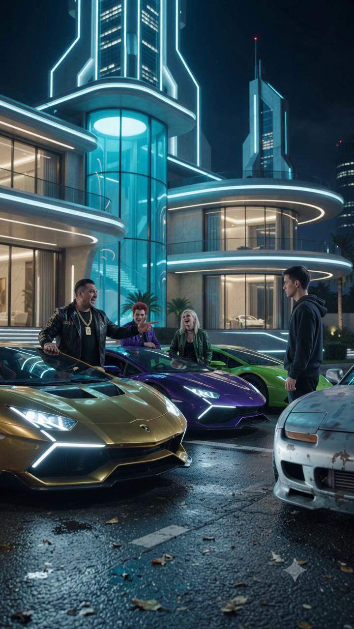 Stolen Tech Exposed: Underdog Driver's Shocking Victory in Midnight Luxury Car Race Unveils Corporate Betrayal
