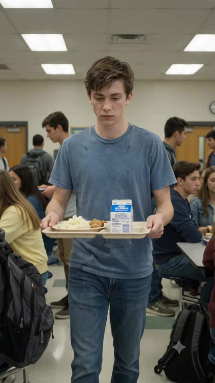 I still remember the cold, wet splash of my lunch tray in the middle of the cafeteria.