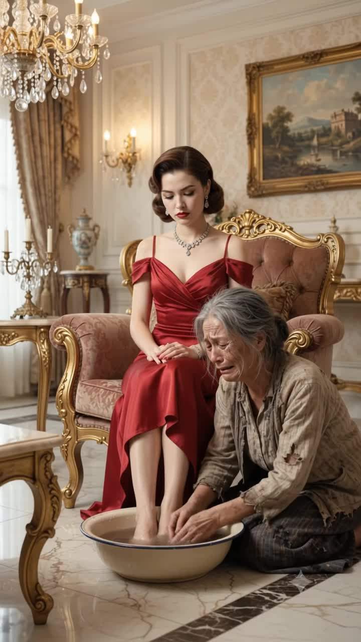 Golden Cage Horror: Why A Wealthy Wife Forced Her 'Mother' To Drink Dirty Water, Exposing A Family's Hidden Secrets And Marriage Betrayal.