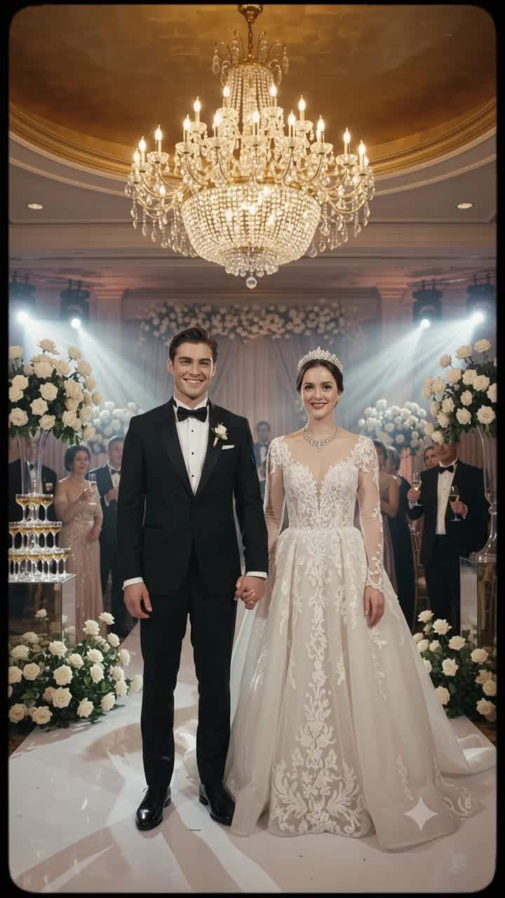 Billionaire Wedding EXPLODES: Groom's Dark Secret Exposed on Screen, Socialite Bride Reacts With FURY at Luxury Event
