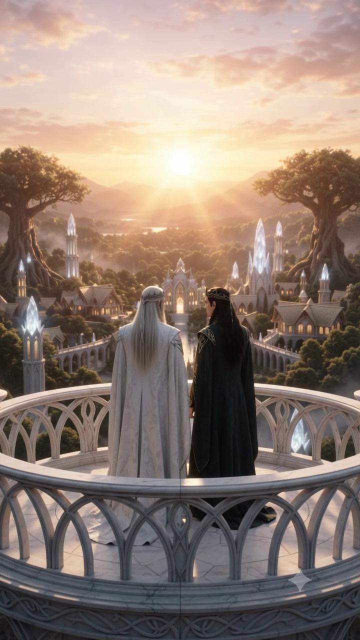Sky Burned Gold: Two Elven Kings, A Forbidden Pact, And The Unthinkable Royal Succession That Rocked Eldoria.