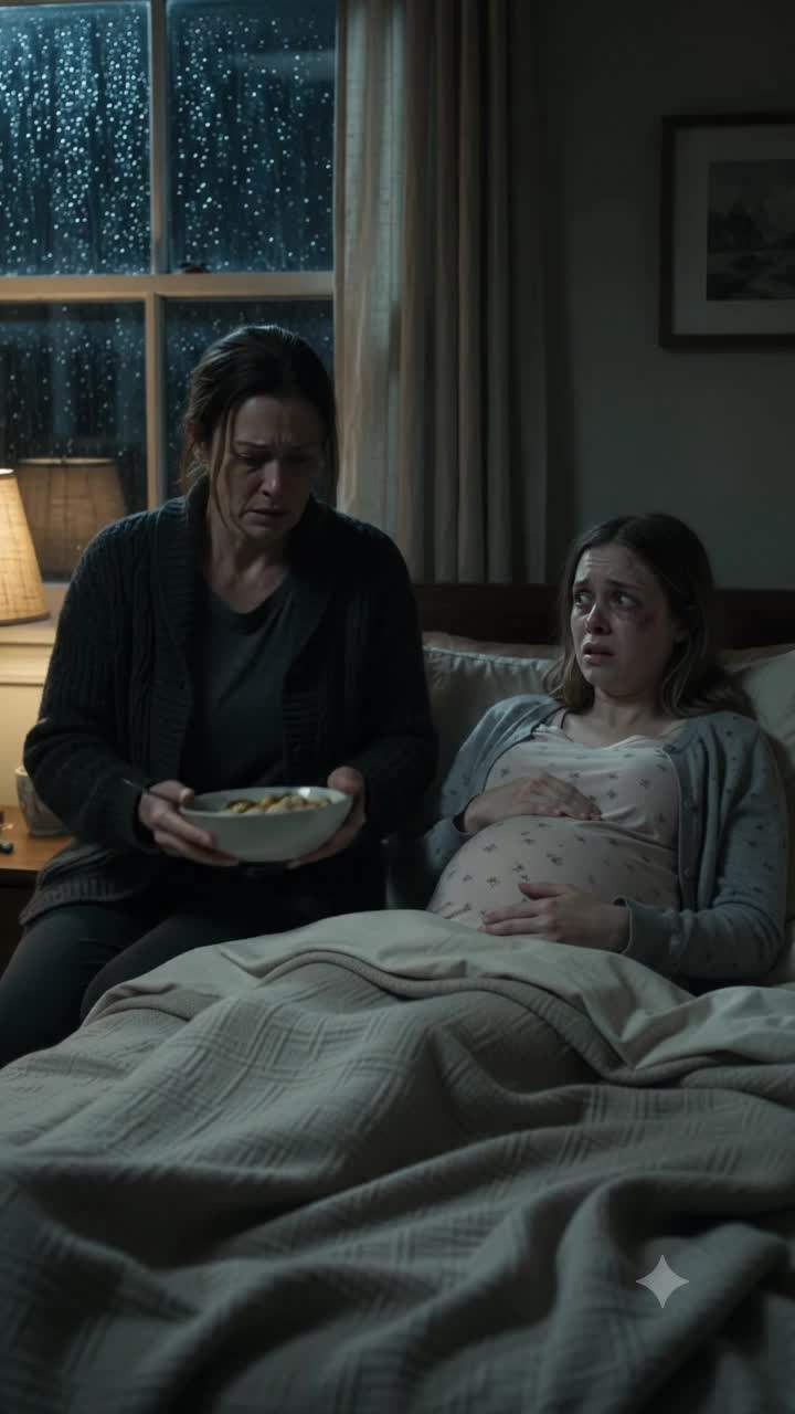 A Mother's Horror: Bruises on Her Pregnant Daughter's Legs Expose Domestic Secrets and a Dark Family Trauma Concealed by a 