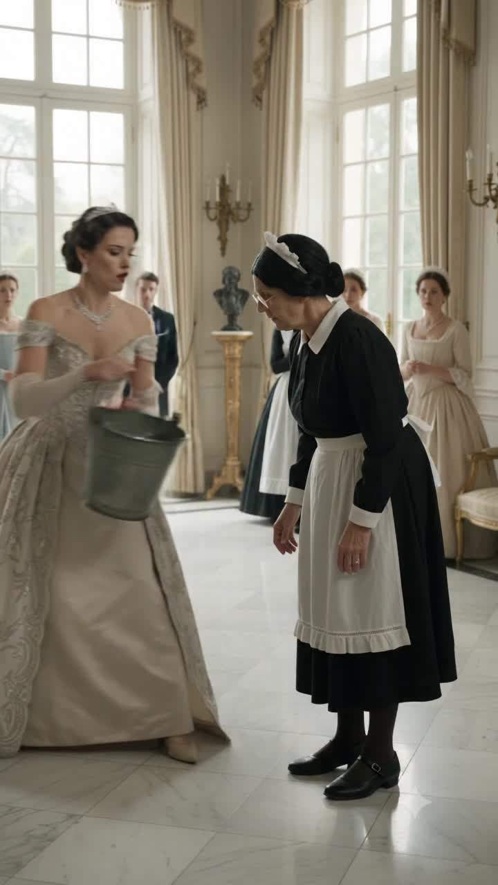Aristocratic Bride's Spy Accusation Exposes Shocking Family Betrayal at Grand Society Gala.