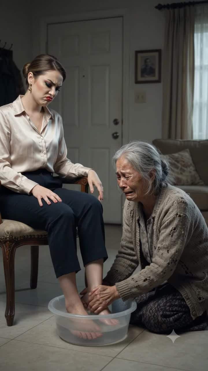 WAR HERO'S SHOCKING HOMECOMING: Soldier Returns, Finds Wife Performing Unspeakable Act On His Elderly Mother! #FamilySecrets #MilitaryHomecoming #BetrayalCaught