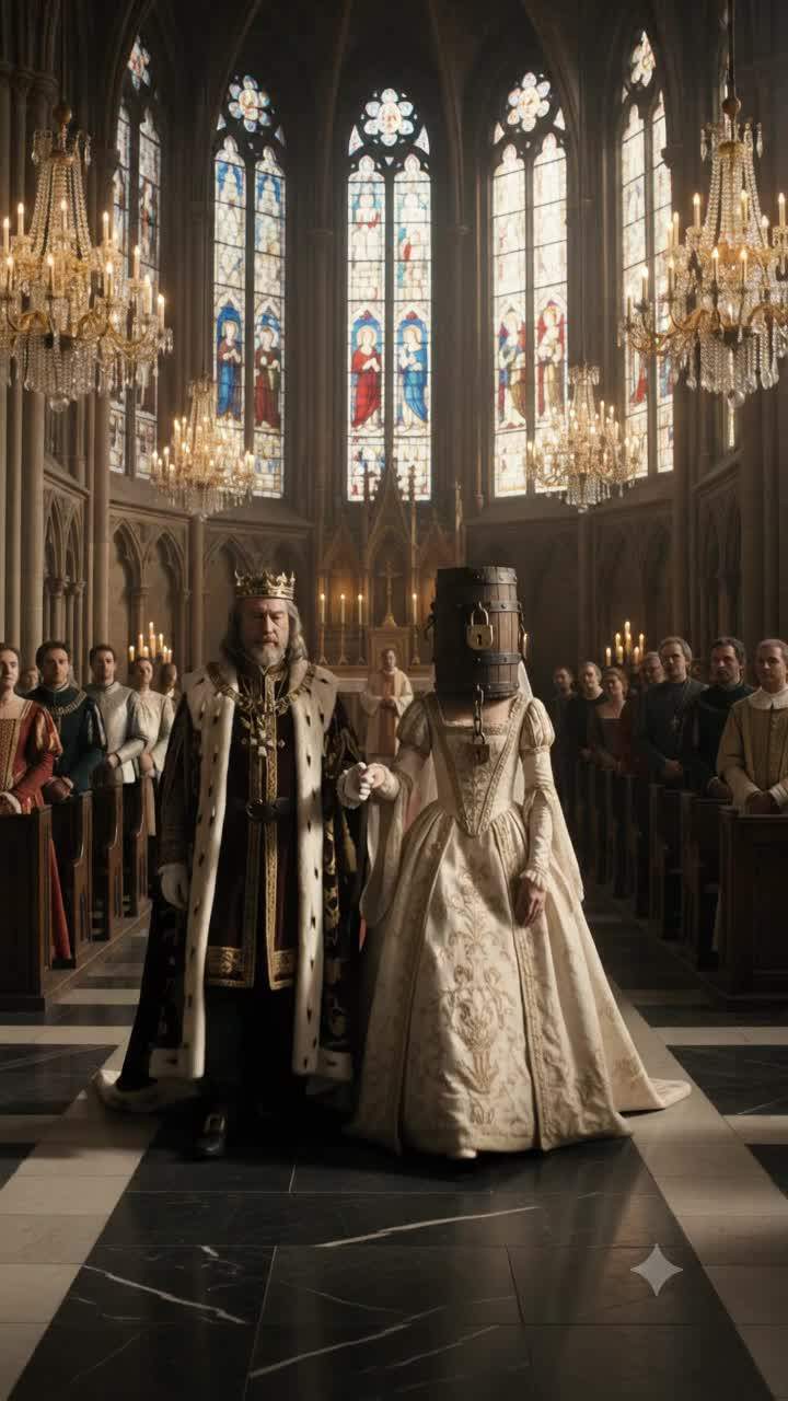 Royal Wedding Nightmare: Prince Unveils Terrifying Secret, Screams After Bride’s Mask Hides Ancient Curse!