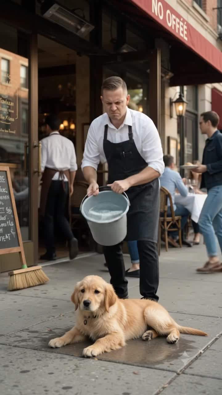Luxury Restaurant Waiter Attacks 'Stray,' But Its REAL Owner's Fury Brings Instant Karma & Dog Rescue