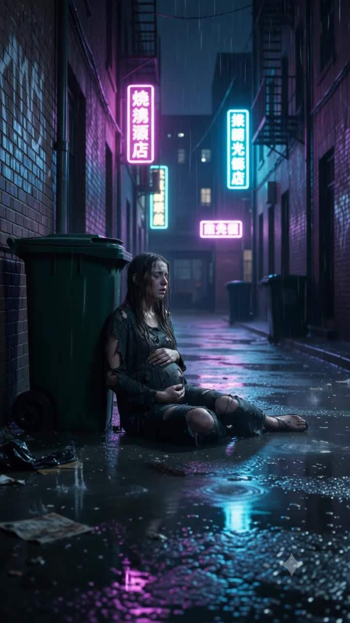 Pregnant Fugitive’s Alley Encounter: Supernatural Intervention Reveals Hidden Destiny and Triggers Global Mystery!