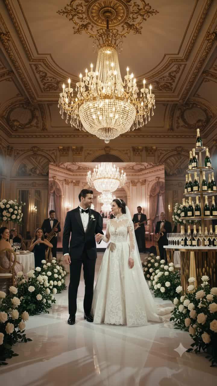 Billionaire Groom's Wedding Day Nightmare: A Shocking Video Unmasks His Secret Identity Live, Stunned High Society!