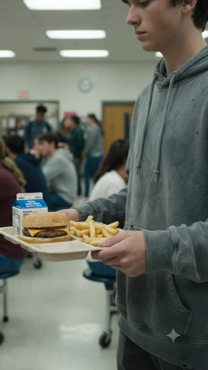 I still think about the cafeteria floor after that.