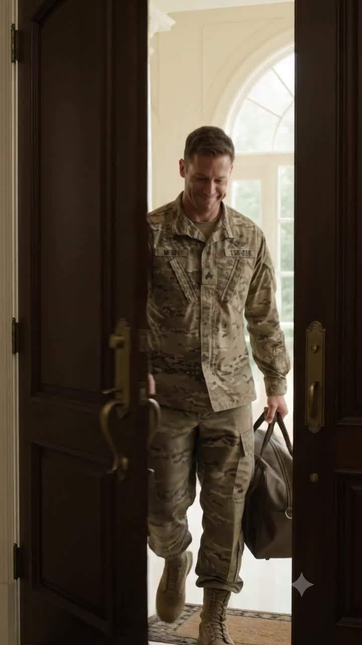 Mansion Mystery: Military hero returns home to find his elderly mother banished to the floor, sharing scraps with the dog – what family betrayal did he uncover?