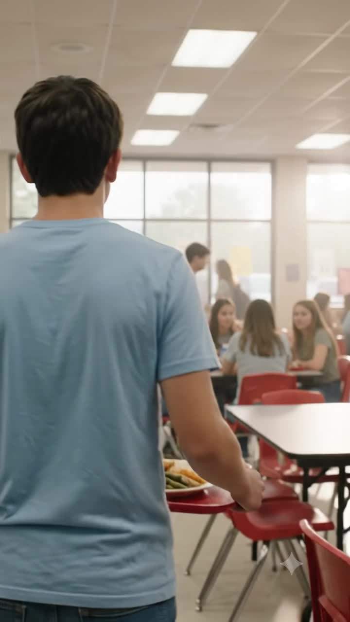 I still feel the spill from that cafeteria tray.