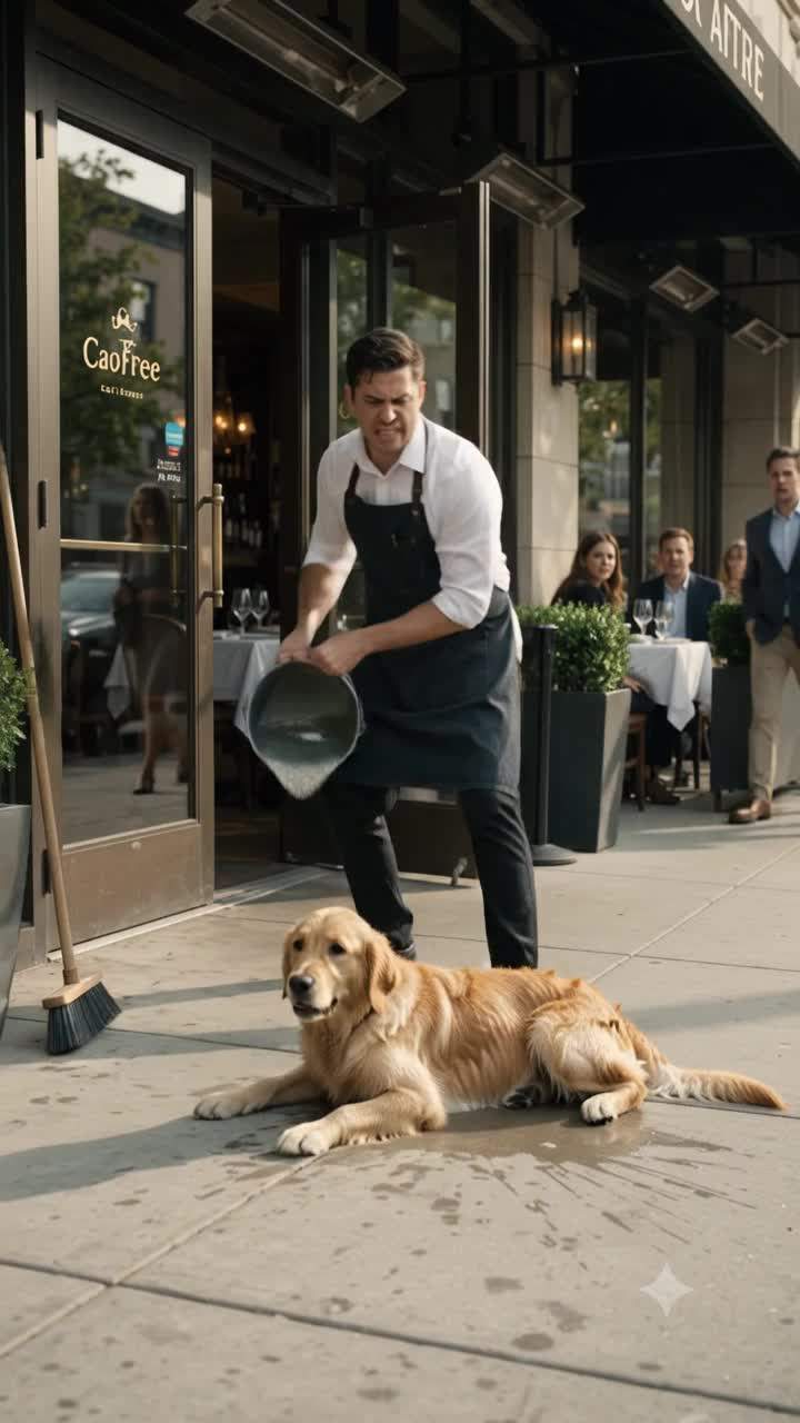 Waiter's 'Stray' Dog Mistake At Upscale Restaurant Unearths Devastating Secret, Costs Career, Shocks Wealthy Owner