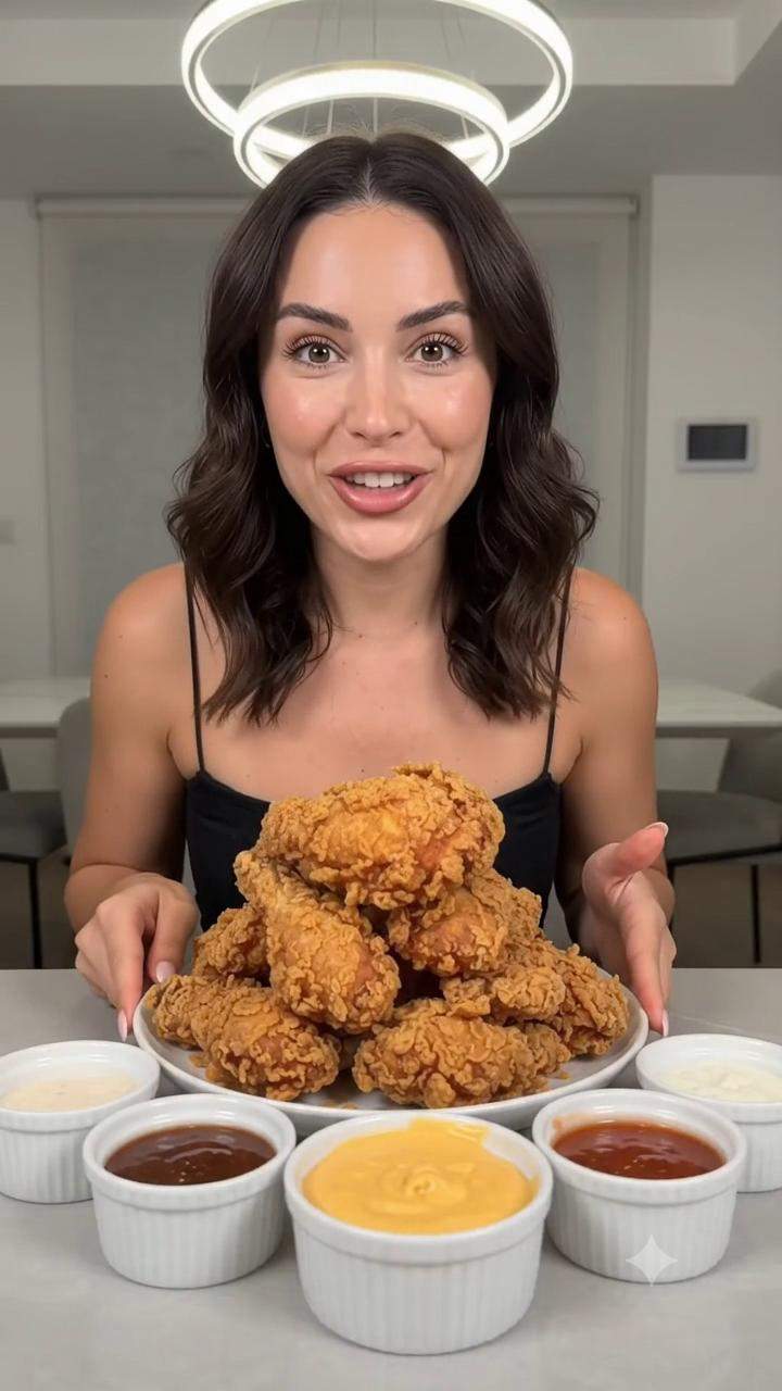 Influencer's Million-Dollar Fried Chicken Bite HIDES SHOCKING SECRET That Could END Her Career & Family Fortune!