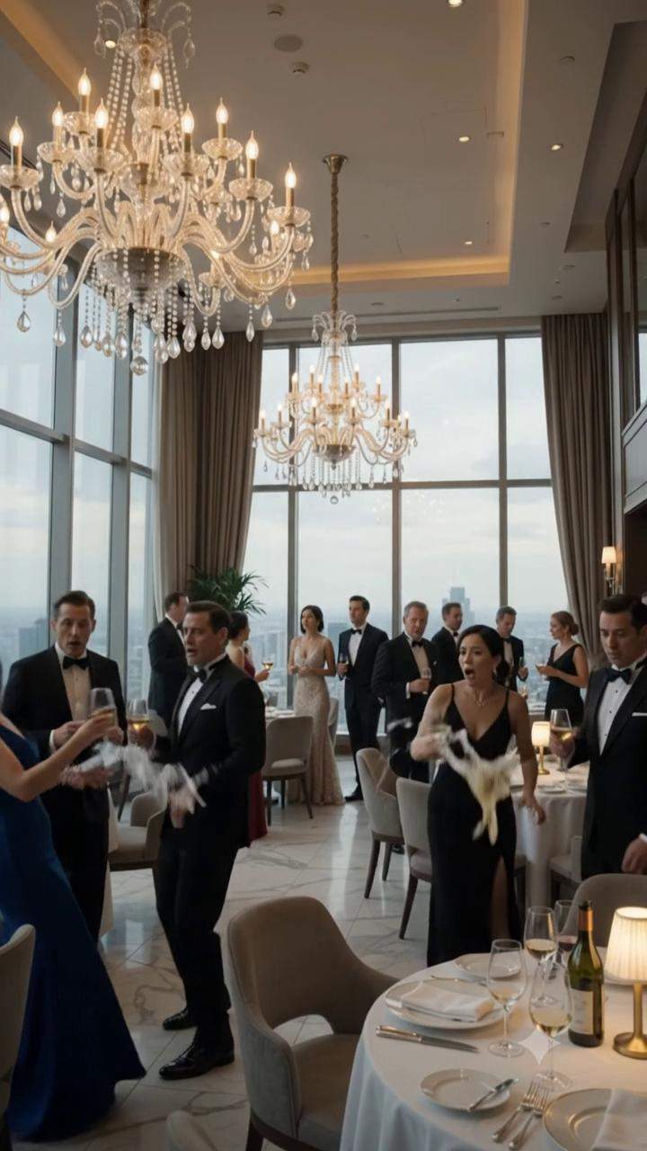 The Luxury Skyscraper Gala That Hid a Deadly Conspiracy: Chef's Horrifying Discovery Before Disaster Struck