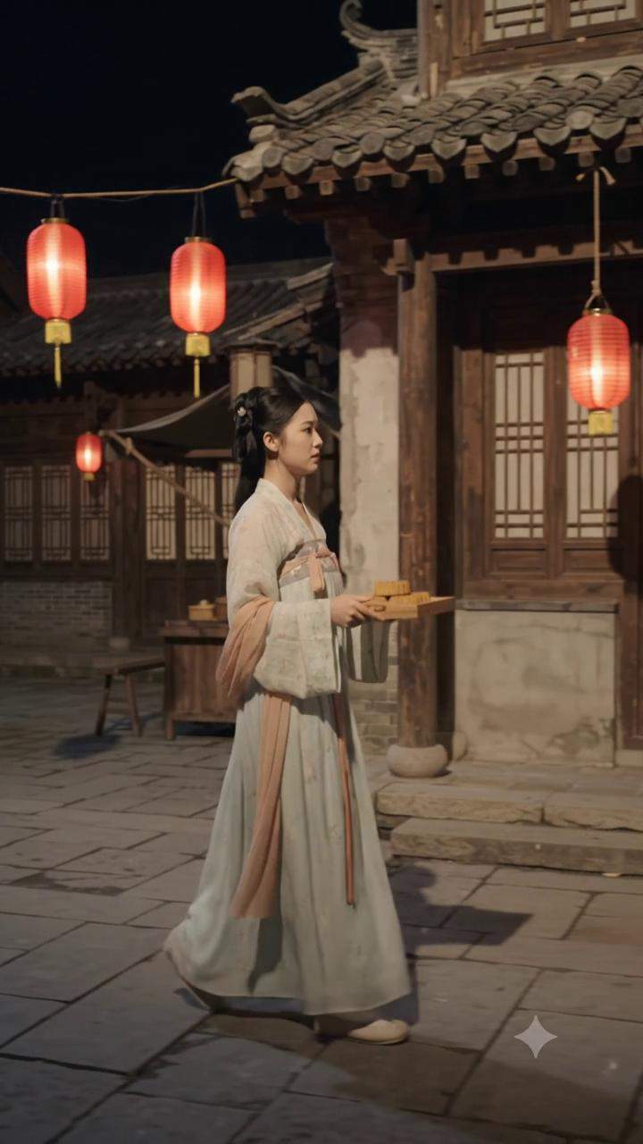 Mid-Autumn Festival's Ancient Lanterns Pursue Grieving Woman, Revealing a Shadowy Lunar Secret.