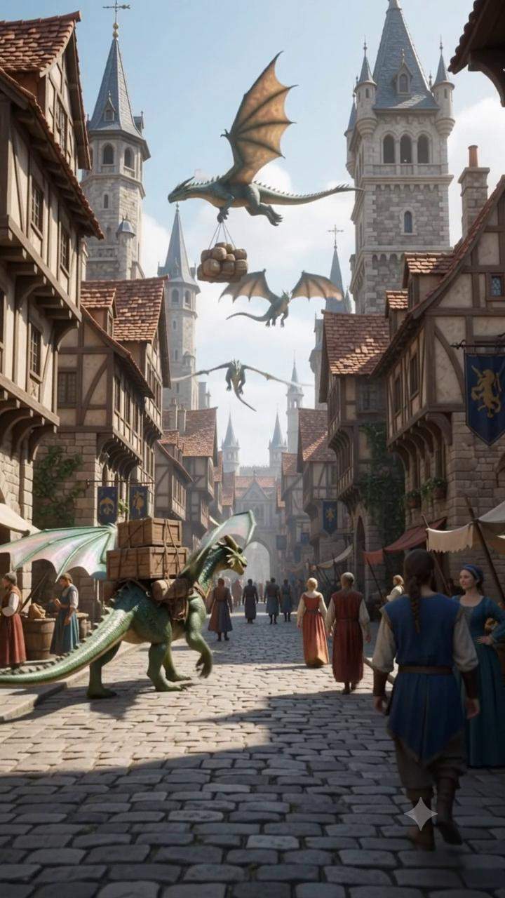 Golden Guardian's Unsettling Bow Reveals Dragon City's Forbidden Truths